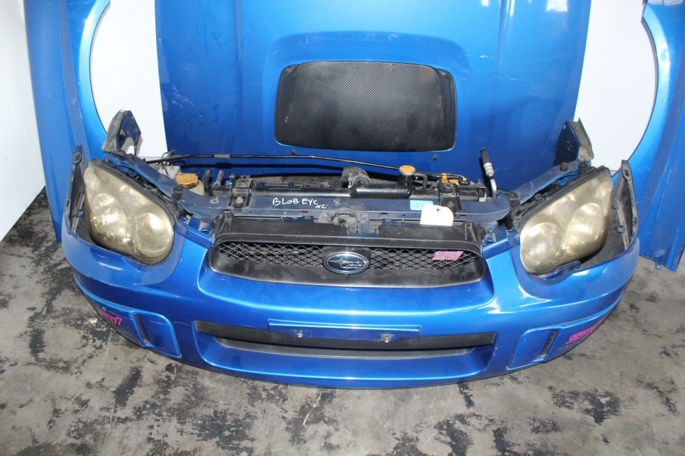 jdm subaru impreza wrx sti version 8 04 05 front end clip nose cut